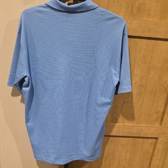 (J34) Men's Blue Nike Golf Polo Shirt - Picture 5 of 6